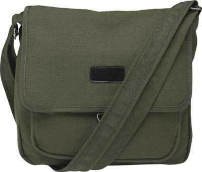 Buy Maxam Canvas Messenger Shoulder Bag by Maxam
