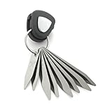 Stayclip Collar Stays Executive Set - Polished Titanium Edition