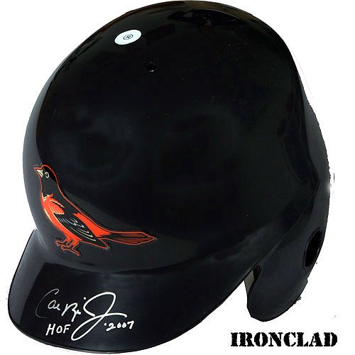 Ironclad Baltimore Orioles Cal Ripken Jr. Signed Full Size Helmet W/ Hof 2007 Insc.