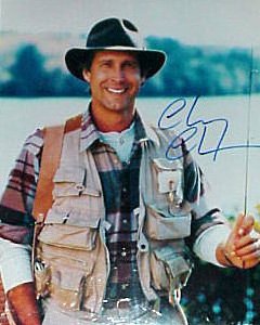 Buy CHEVY CHASE SIGNED 16 X 20 PHOTO (FUNNY FARM) by SuperStar Greetings