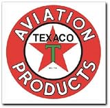 Signpast Reproduction Vintage Sign, Texaco Aviation