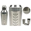 REVIMPORT - Shaker Inox 0,6 Litre avec 8 recettes cocktails*