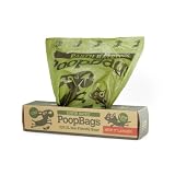 Earth Rated X-Large PoopBags for Dog Waste, Cat Litters, and Pantries, Lavender Scented, 225-Count