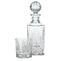 Godinger Dublin 6-Piece Crystal Whiskey Decanter Set