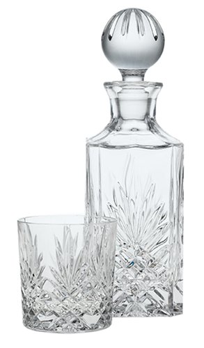Godinger Dublin 6-Piece Crystal Whiskey Decanter Set