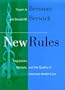 New Rules: Regulation, Markets, and the Quality of American Health Care (Jossey-Bass Health)