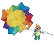 Go Fly A Kite Sky Pilot Parachute Catch Kite