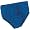 100% Stretch Nylon Cheerleading Brief Trunks, AS, Royal Blue