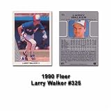 1990 Leaf Larry Walker Rookie Card