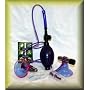 Includes Personal Lubricant Women's Dual Super Suction Personal Nipple Pump