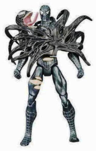 Childrens Toyshop  Toys : Spider-Man 3 Symbiote Busting Double Punch (Black) Spiderman Action Figure