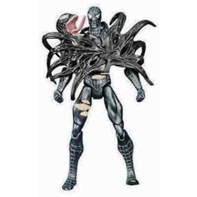 Spider-Man 3 Symbiote Busting Double Punch (Black) Spiderman Action Figure