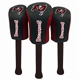 Tampa Bay Buccaneers GOLF CLUB HEAD/WOOD COVER SET OF 3