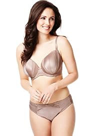 Rosie for Autograph French Designed Rose Lace Padded DD-G Bra with Silk
