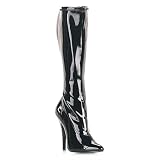 Zoom Produkt-Bild: Kniehohe Lack-Stiefel von Pleaser Domina-2000