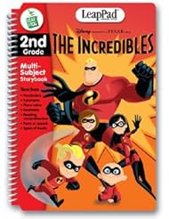 Toy: LeapFrog LeapPad Educational Book: The Incredibles - LEAPFROG ENTERPRISES