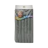 Luxor Professional Rubber Rods 3/4 Inch - Grey Hair Styling Products
