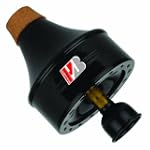 Humes and Berg Stonelined Wa-Wah Black Aluminum Trombone Mute (159BK)