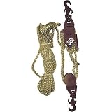 Columbus McKinnon Heavy-Duty Rope Hoist - 450-Lb. Capacity With 1/2In. Rope, 2 7/8In. Sheave Diameter
