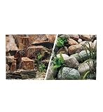 (A1721) Marina Freshwater, 18 Aquarium Background, Rocky Canyon/Riverbed
