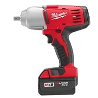 Milwaukee 2662-22 18-Volt M18 1/2-Inch High-Torque Impact Wrench with Pin Detent