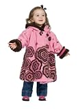 Corky Rose Kalieda Border Wrap Swing Coat