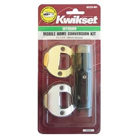 Kwikset 12003 CP Mobile Home Interior Lock Conversion Kit
