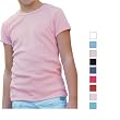 bella girl - 1x1 Rib Short Sleeve Crewneck T-shirt - 9001 bella girl - 1x1 Rib Short Sleeve Crewneck T-shirt - 9001