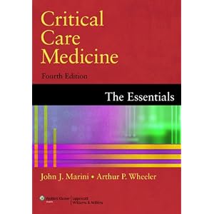 Click here to buy Critical Care Medicine: The Essentials by John J. Marini and Arthur P Wheeler.