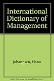 International dictionary of management