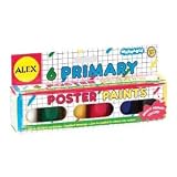 Washable Primary Poster Paints (6)