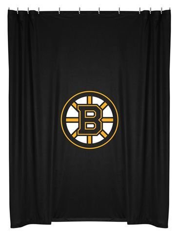 Boston Bruins Kids Fabric Shower Curtain