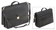 Leather briefcase, 'Executive' (black)