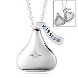 Hershey's Kisses Locket Necklace in Sterling Silver