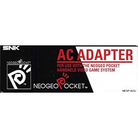 SNK NeoGeo Pocket Color AC Power Adapter Cable