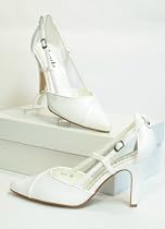 Stiletto Damen Pumps wei&szlig;
