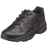 Propet Womens Stability Walker Sneaker,Black,8.5 W (US Womens 8.5 D)