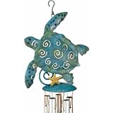 Sea Turtle Starfish WindChime Chimes Garden Decor
