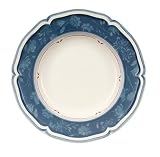 Villeroy & Boch Cottage Blue Rim Soup Bowls, Set of 6