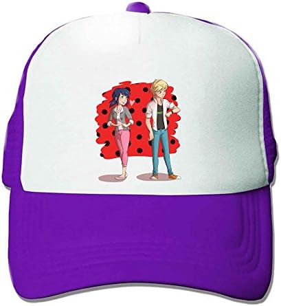 OugtherH Miraculous Ladybug Printing Cap Unisex Adult Baseball Mesh Hat