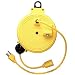 Bayco Retractable Reel with 20ft. Extension Cord, Model# FL-700