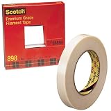 Filament Tape, Super Tensile, 380 lbs Strength, 2 Width, 60 Yards/Roll MMM898148MM