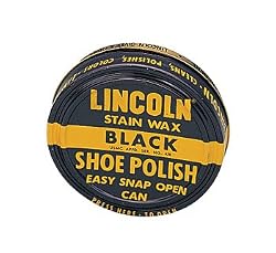 Lincoln USMC Black Stain Wax Shoe Polish
