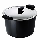 IMAGE OF Kuhn Rikon HotPan 5 Liter Stockpot, black