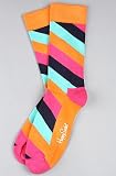 Happy Socks The Polka Stripe Socks in Multi,Socks for Men