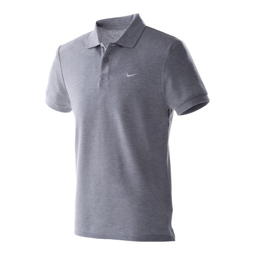 Nike Herren Poloshirt ATH DEPT Club Pique, dunkelgrau/wei&szlig;, XL / 56-58 Preisvergleich