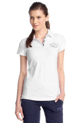 ESPRIT SPORTS Damen T-Shirt A88503, Gr. 40 (L), Wei&szlig; (white 100) Preisvergleich