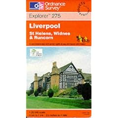 Liverpool, St.Helens, Widnes and Runcorn (Explorer Maps)