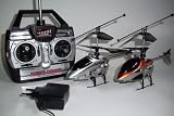 4 Kanal Gyro Helikopter Falcon 8985 mit Alukoffer + Zubehör