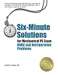 Six-Minute Solutions for Mechanical PE Exam HVAC and Refrigeration Problems